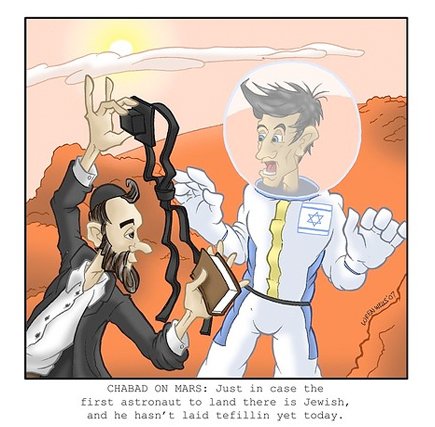 http://lorenwellsart.com/img/ChabadonMars.jpg